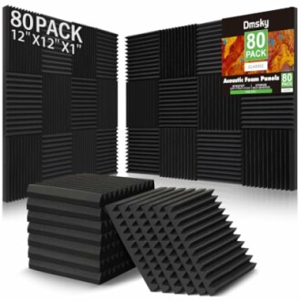 80 Pack Acoustic Foam Panels