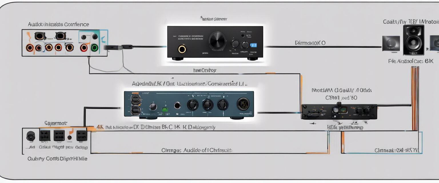 Audio interface connection diagram