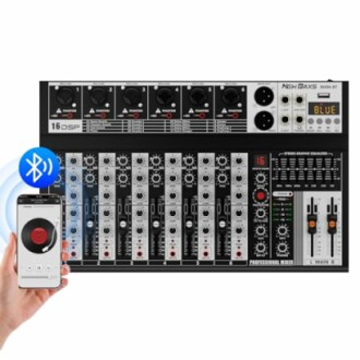 NEW BAXS 6-Channel Audio Mixer