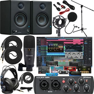 PreSonus AudioBox 96 Studio Bundle