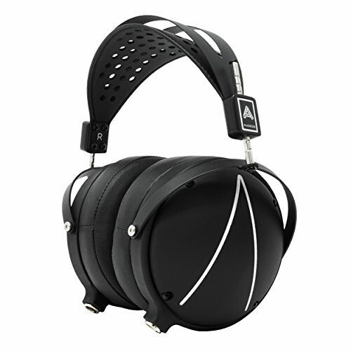 Black over-ear headphones with sleek design