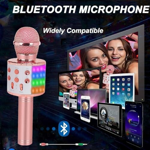 ZZLWAN Karaoke Microphone