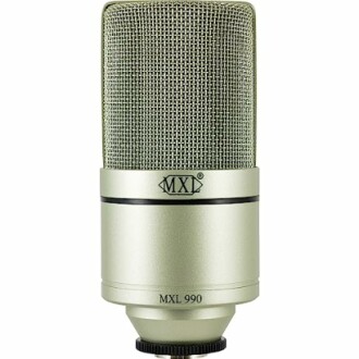 MXL 990 condenser microphone