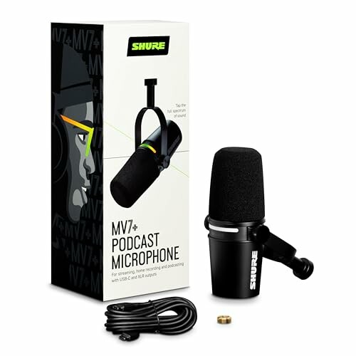 Shure MV7+ Microphone