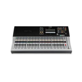 Yamaha digital audio mixer with multiple channels and sliders